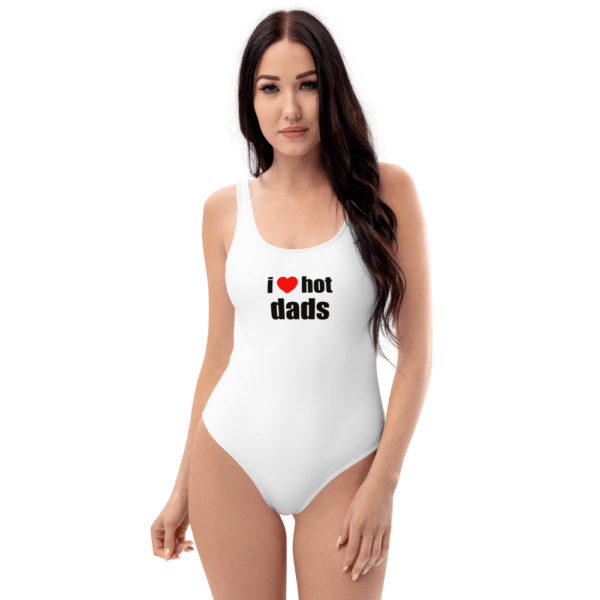 woman in woman in i love hot moms white swim suit
