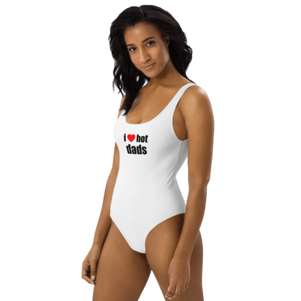 woman in woman in i love hot moms white swim suit